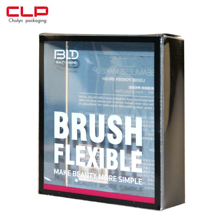 CLP makeup brush Packaging with Customized Printing