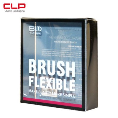 CLP makeup brush Packaging with Customized Printing